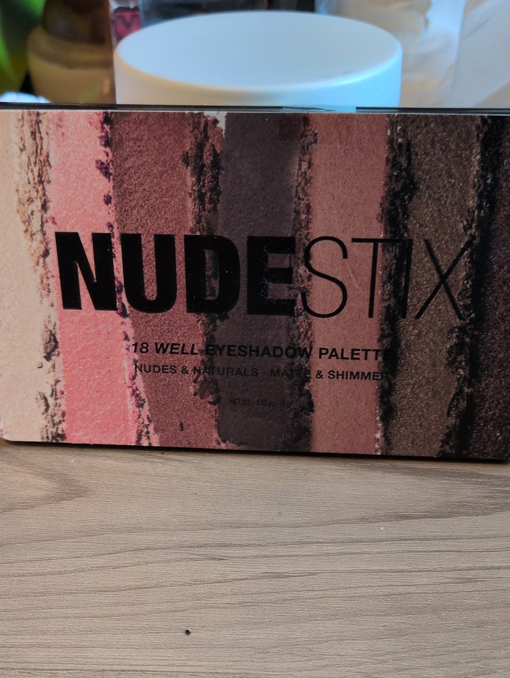 NUDESTIX 18 Well Eyeshadow Palette — Nudes, Naturals Matte Shimmer